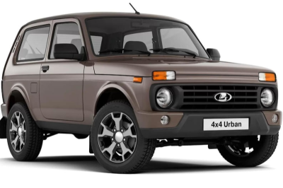 Бампер передний на LADA 4х4 NIVA URBAN Оригинал в цвет