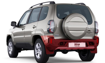 Бампер задний Lada Niva Travel Автоваз Оригинал 21230-2804015-80