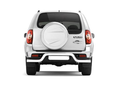Защита заднего бампера 63мм Волна из НПС для CHEVROLET NIVA 