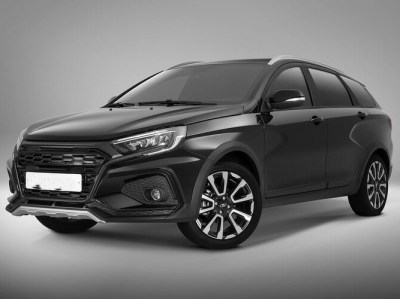 Накладка нижняя на передний бампер SWAG LADA VESTA NG Cross