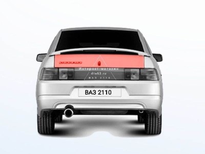 Крышка багажника на ВАЗ 2110 седан, АвтоВАЗ оригинал в цвет