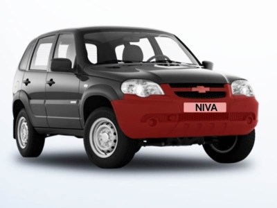 Бампер передний Chevrolet Niva ВАЗ 2123 оригинал в цвет